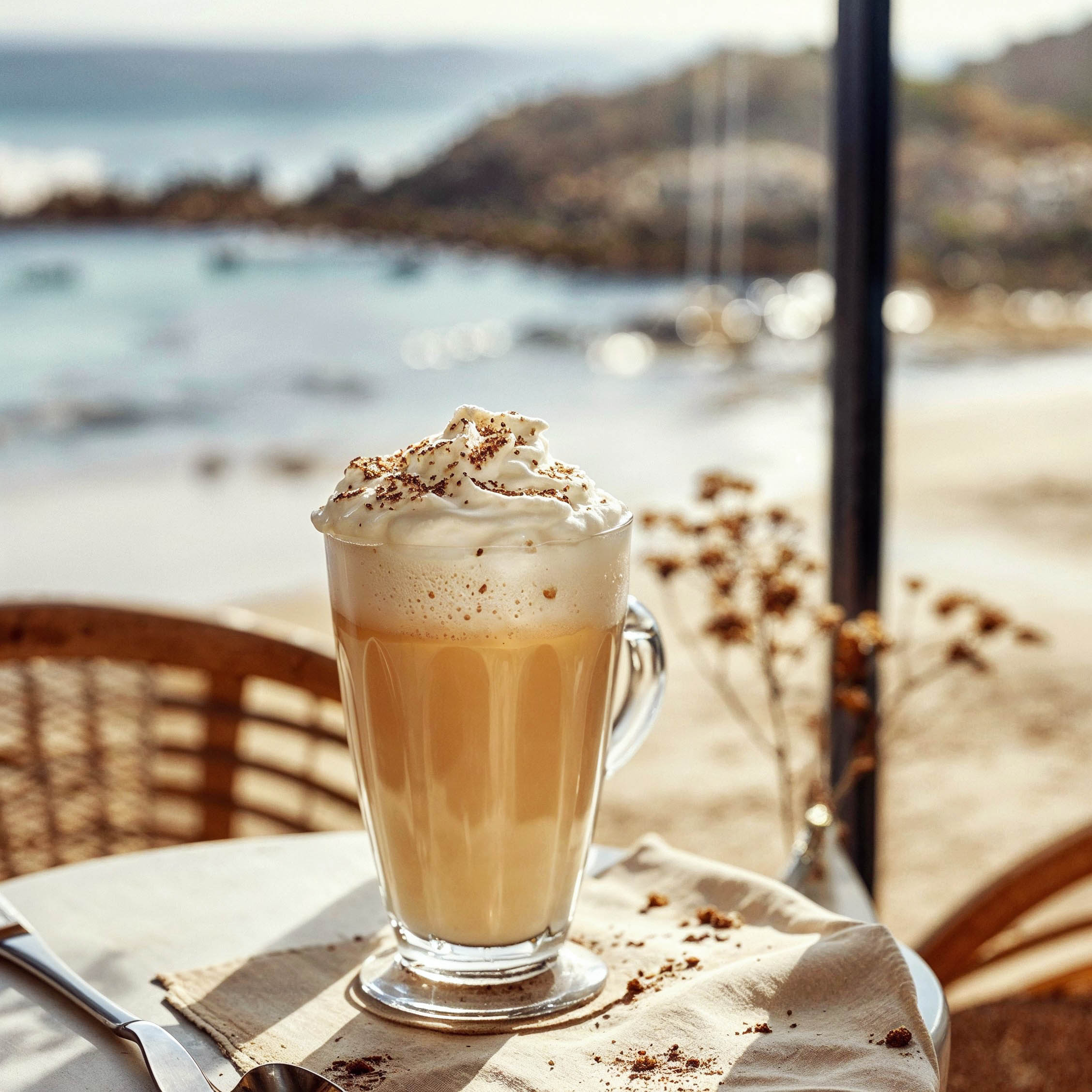 CARAMEL COFFEE ICE CREAM FLOAT